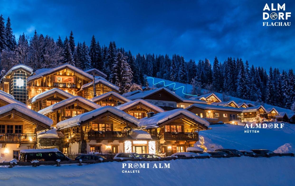 Promi Alm Flachau - Luxus Chalets المظهر الخارجي الصورة