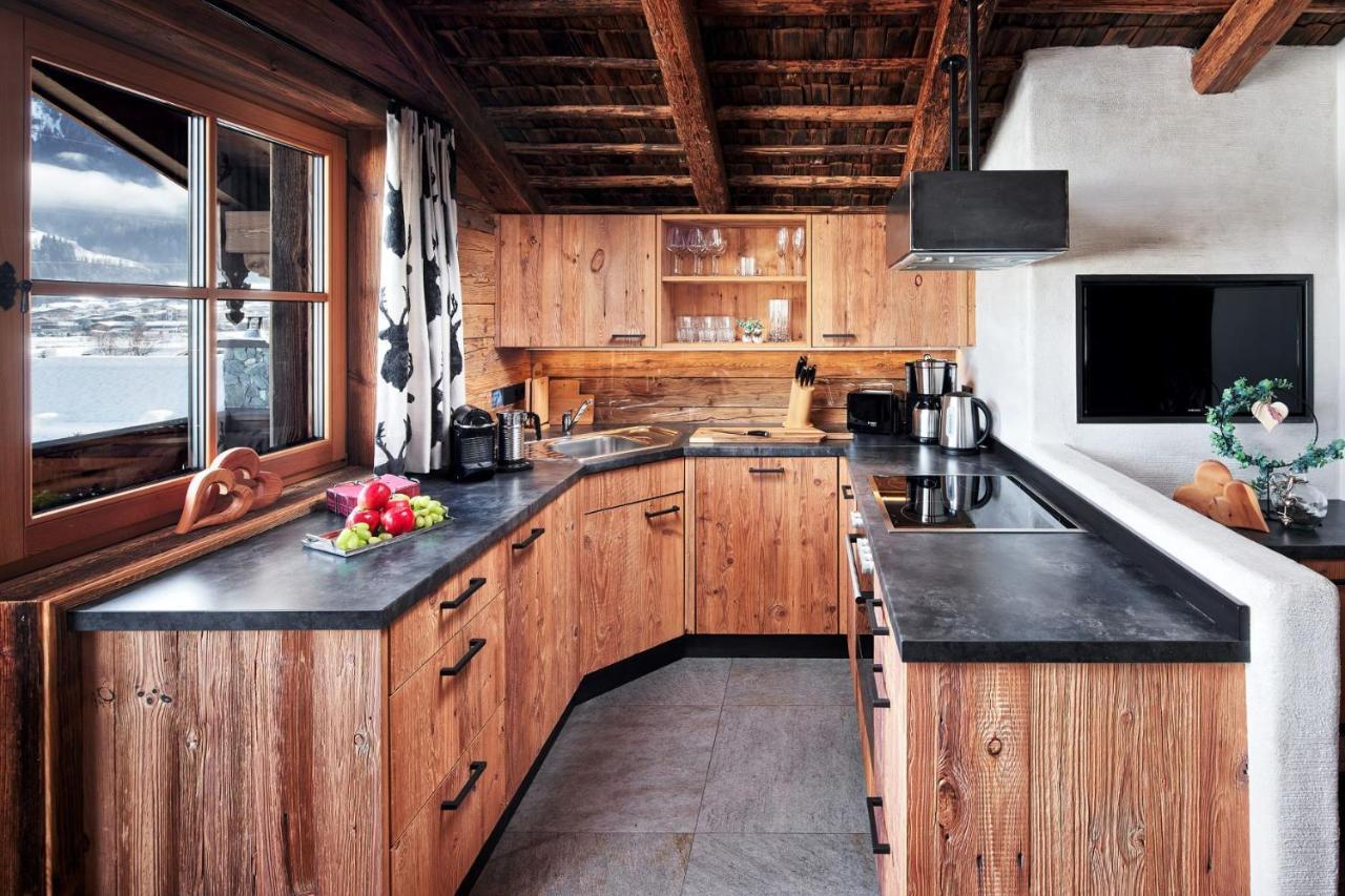 Promi Alm Flachau - Luxus Chalets المظهر الخارجي الصورة
